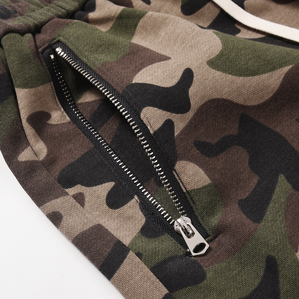 Men Shorts Camouflage Casual Shorts Summer Loose