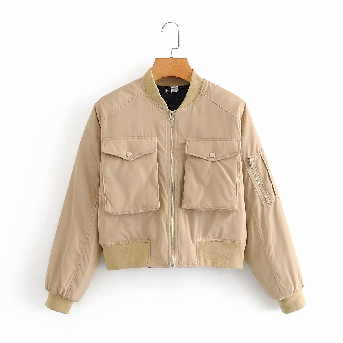 Women Cotton Coat Fashion Baseball Uniform with Cotton
