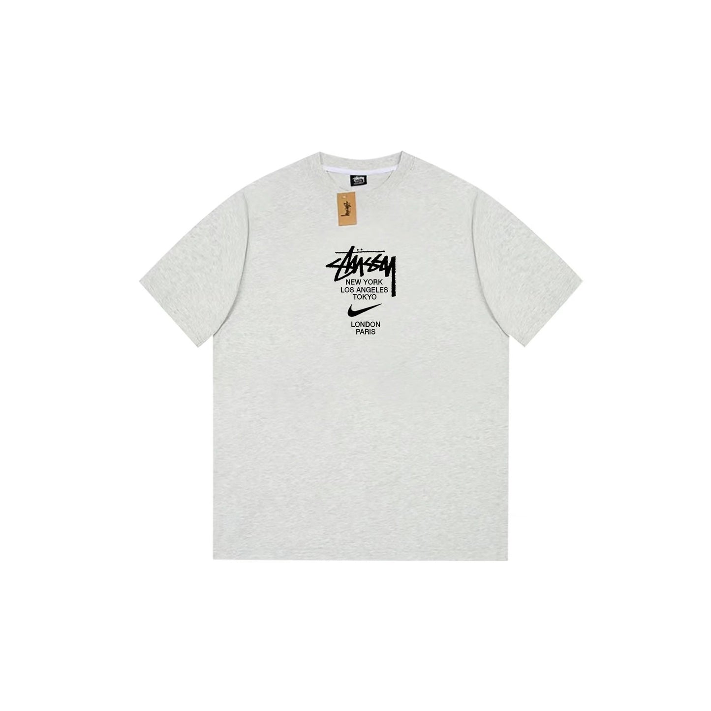 Stussy T Shirts Loose Casual T-Shirts Same for Men and Women