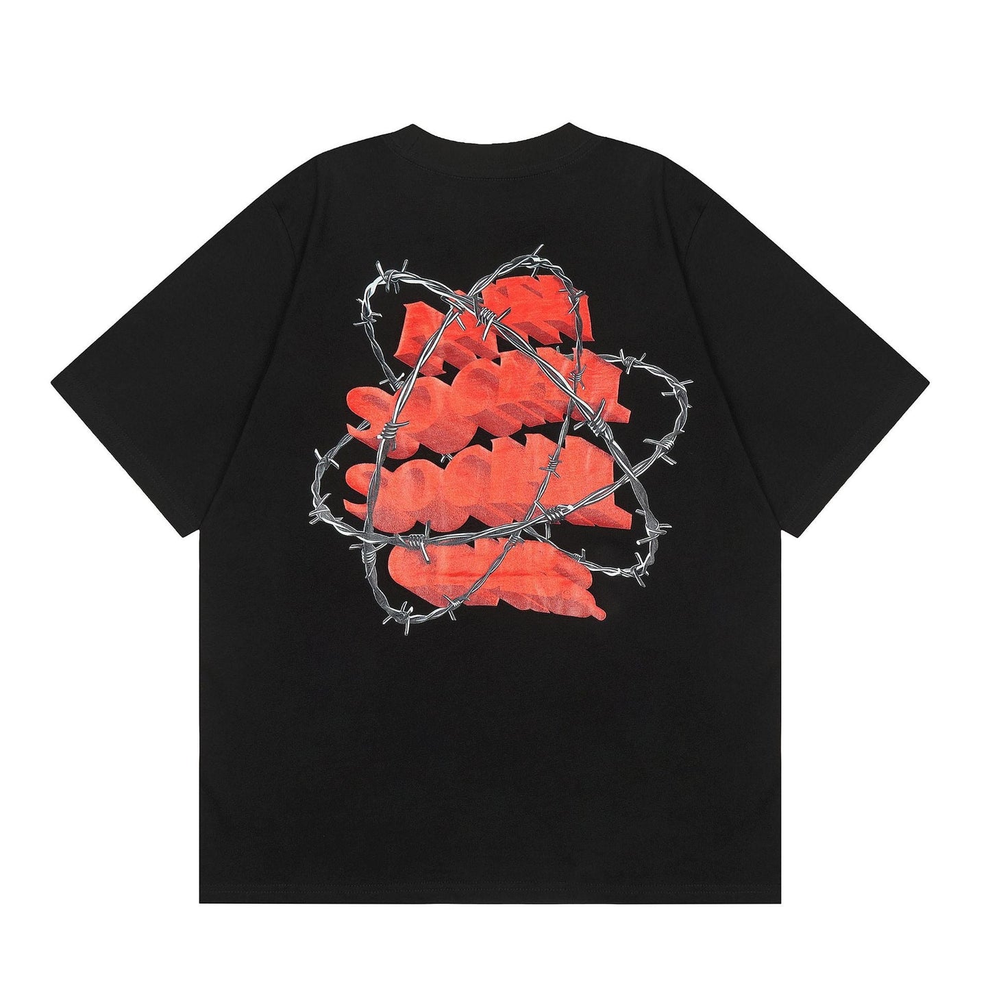 ANTI SOCIAL CLUB T-Shirt Casual Short Sleeve T-Shirt