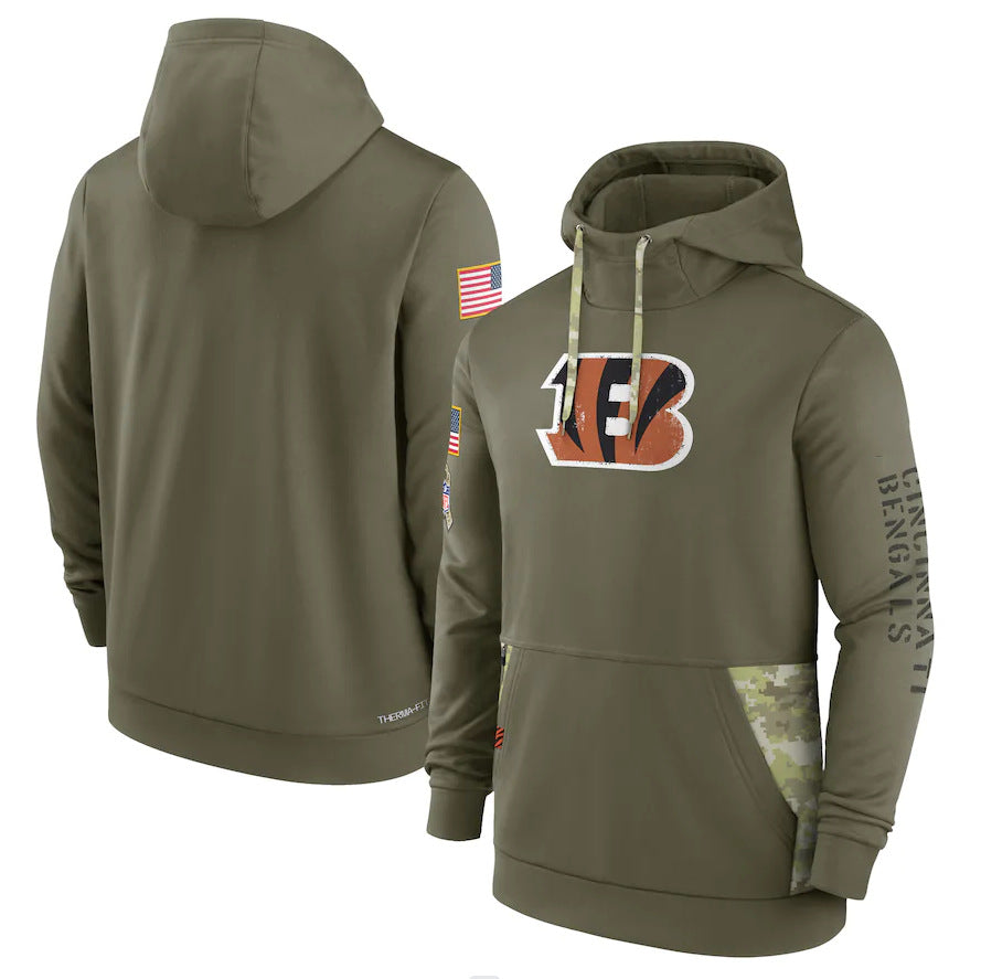 NFL Hoodie Sweater Men's NFL Football Suit Sports Hoodie Top