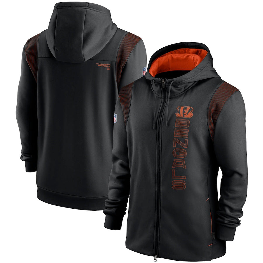NFL Hoodie NFL Football Jacket Men's Cardigan Zip Hoodie