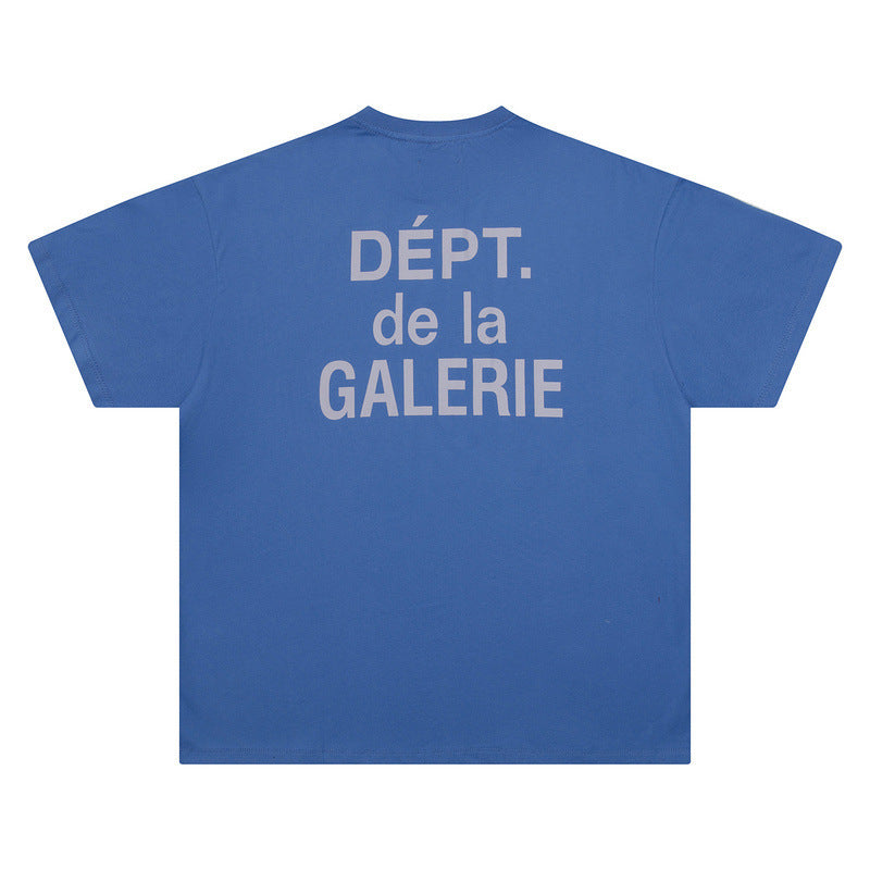 Gallery Dept T-Shirt Alphabet Slogan Short Sleeve T-Shirt