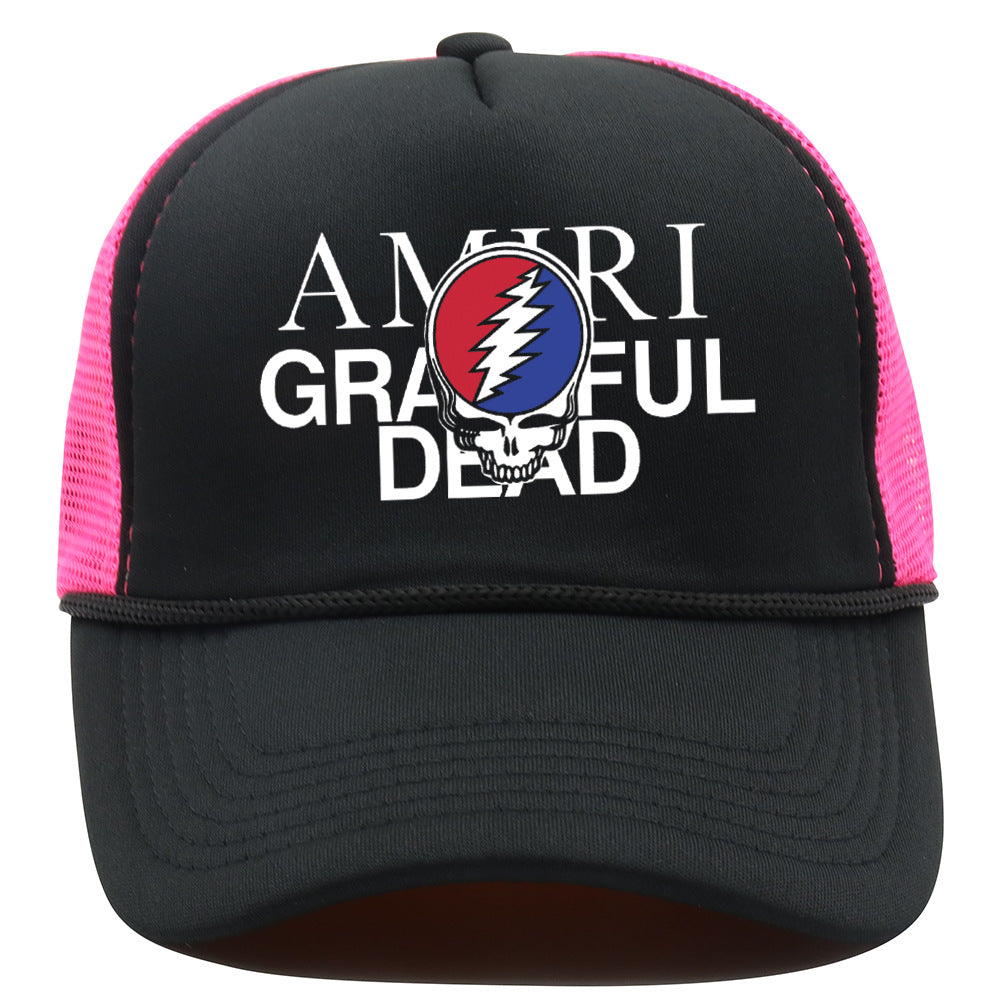 Amiri Hat Sunshade Mesh Cap Street Hip Hop Baseball Cap