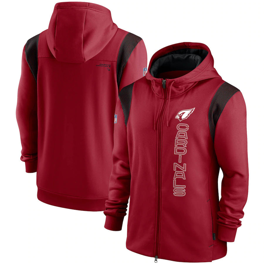 NFL Hoodie NFL Football Jacket Men's Cardigan Zip Hoodie