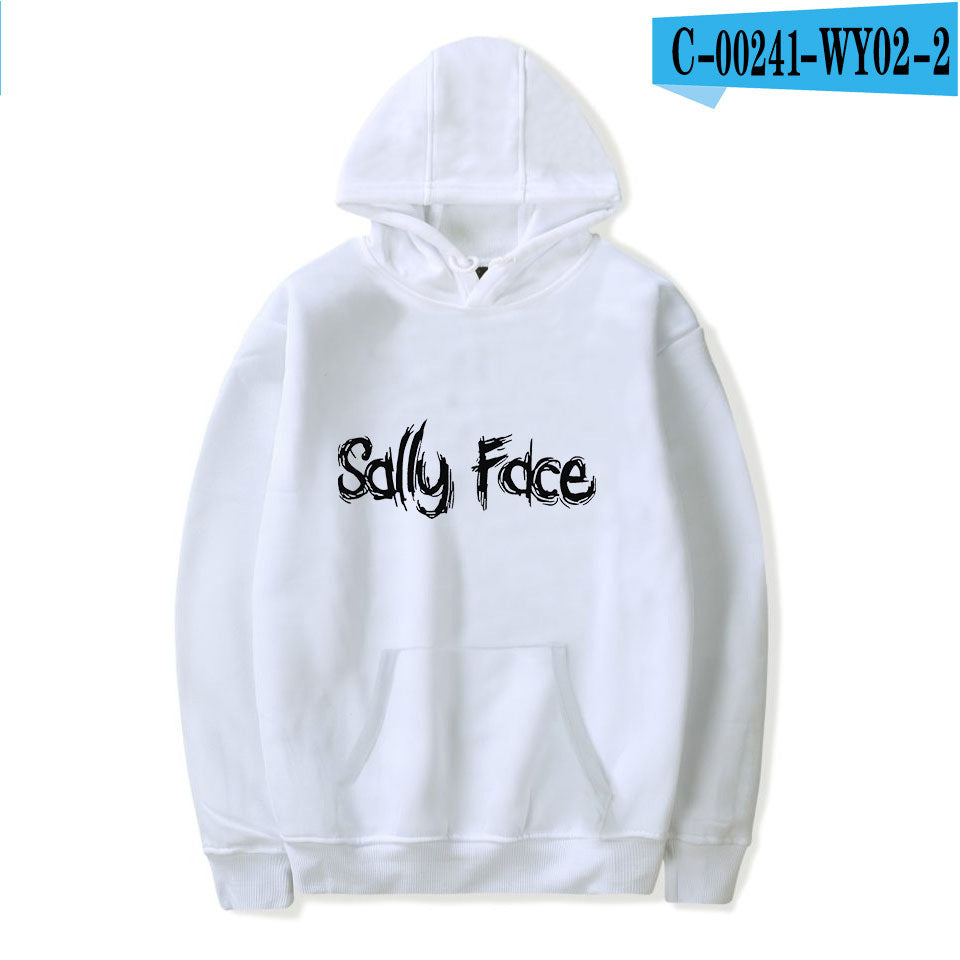 Sally Face Hoodie Game Character Printing Fashion Personality