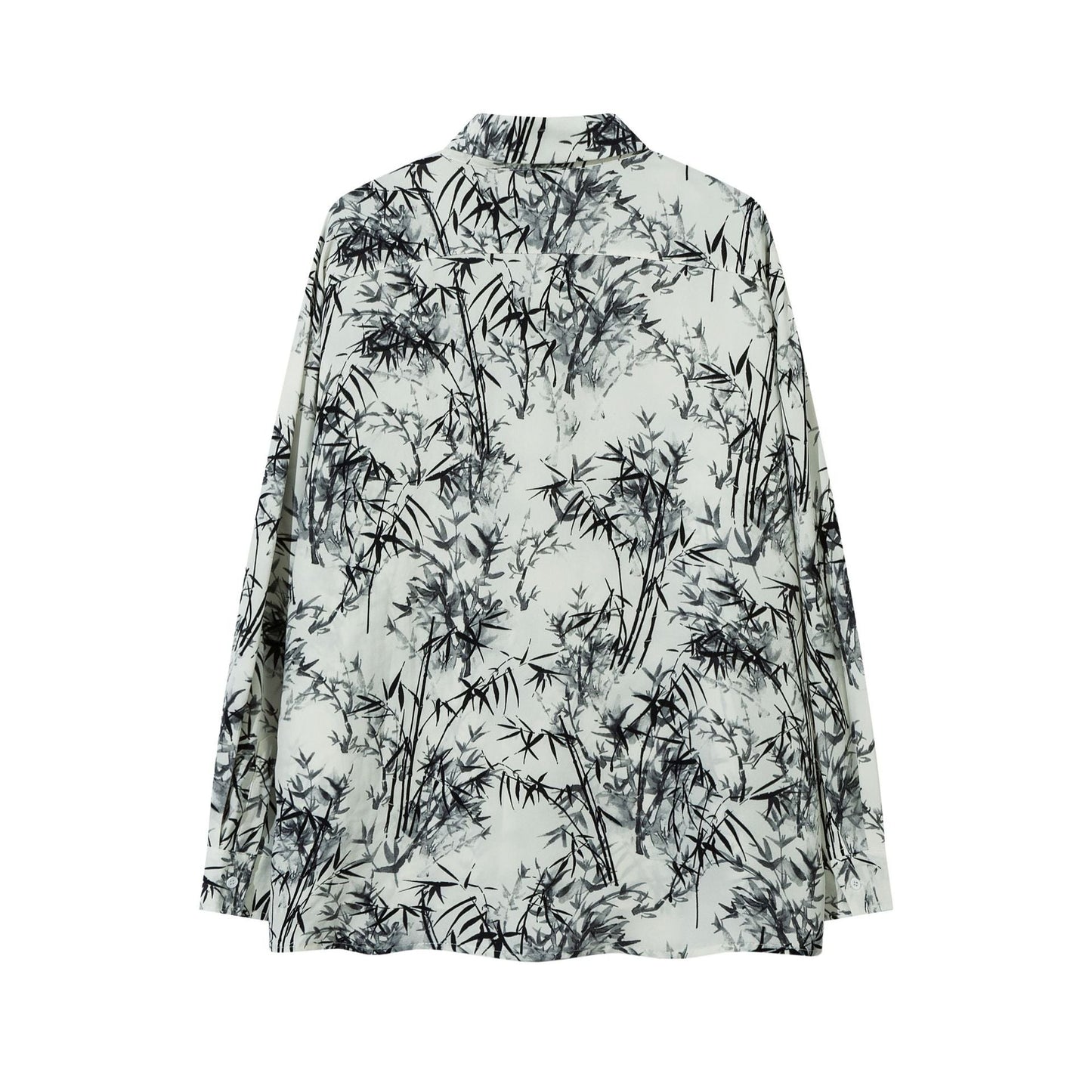 Unisex Vintage Shirt Long Sleeve Shirt Jacket Men