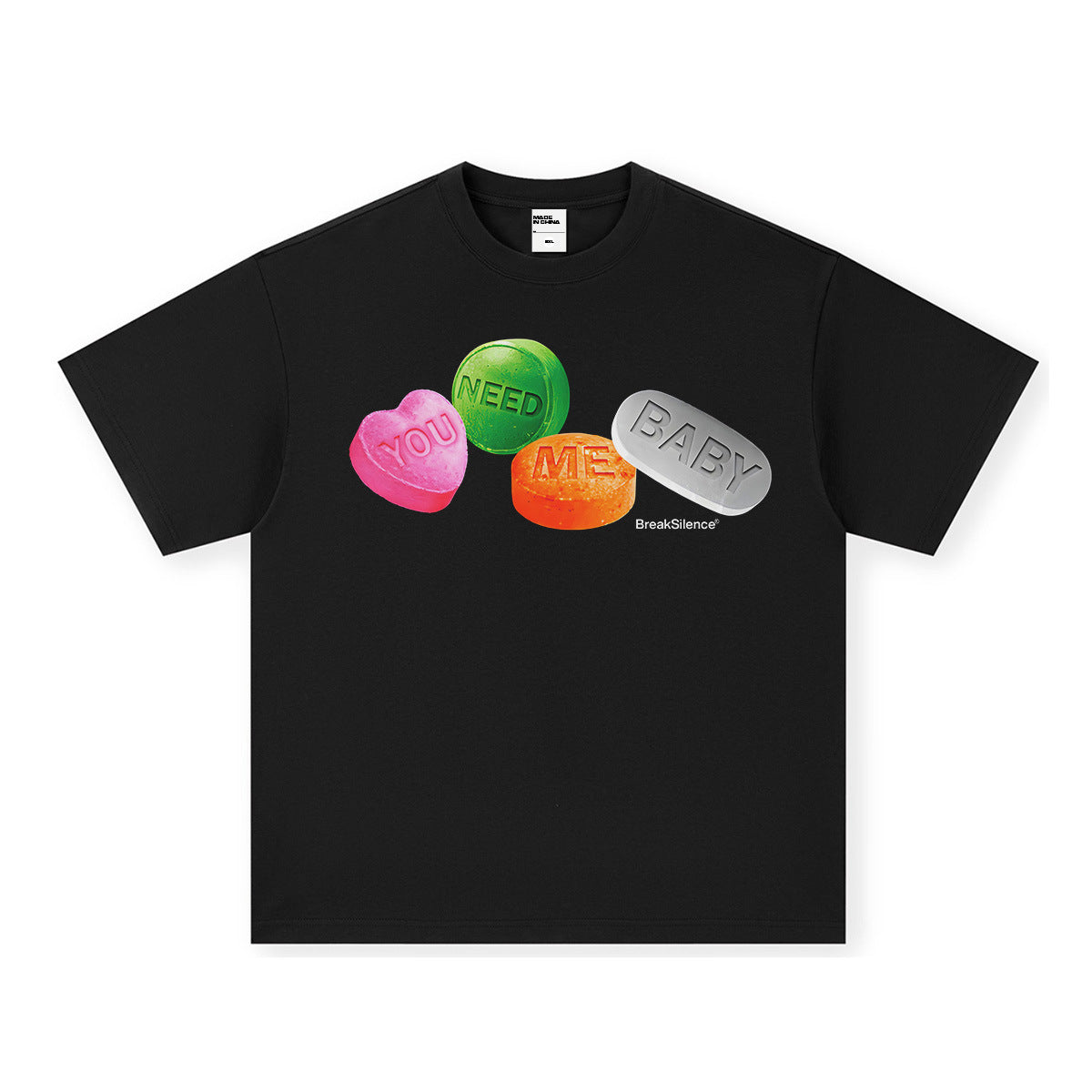 Vintage T-shirts Street Print Short Sleeve T-Shirt Cotton Long Sleeve