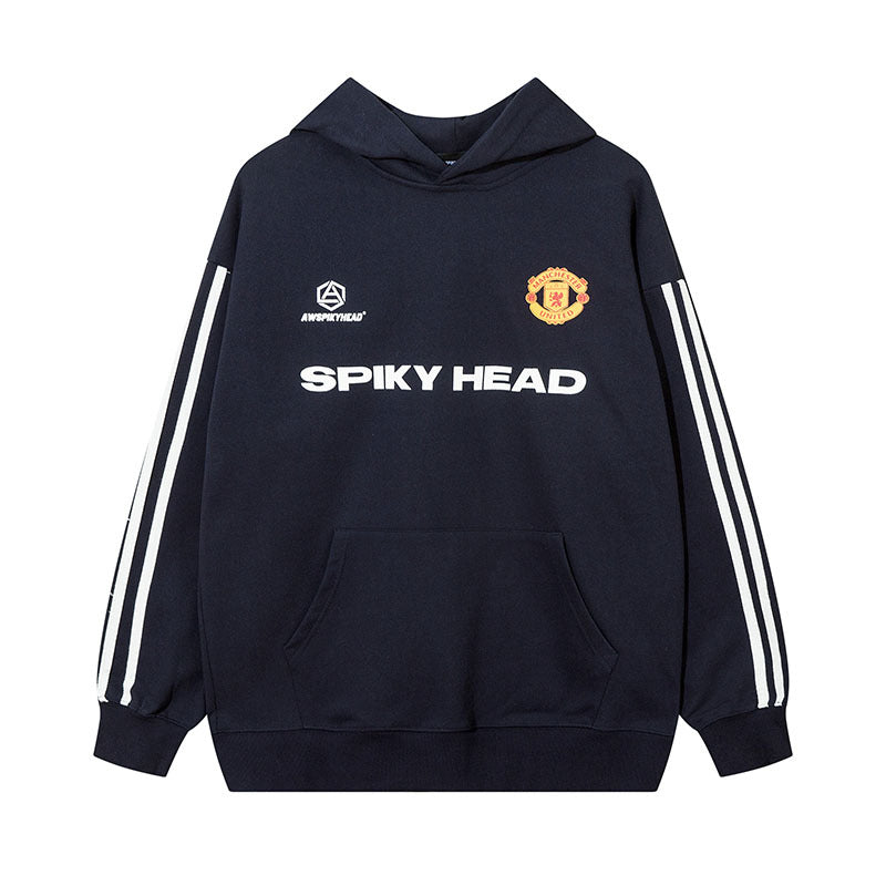 Men Hoodie Hiphop Couple Hooded Sweater Men and Women Vintage Retro
