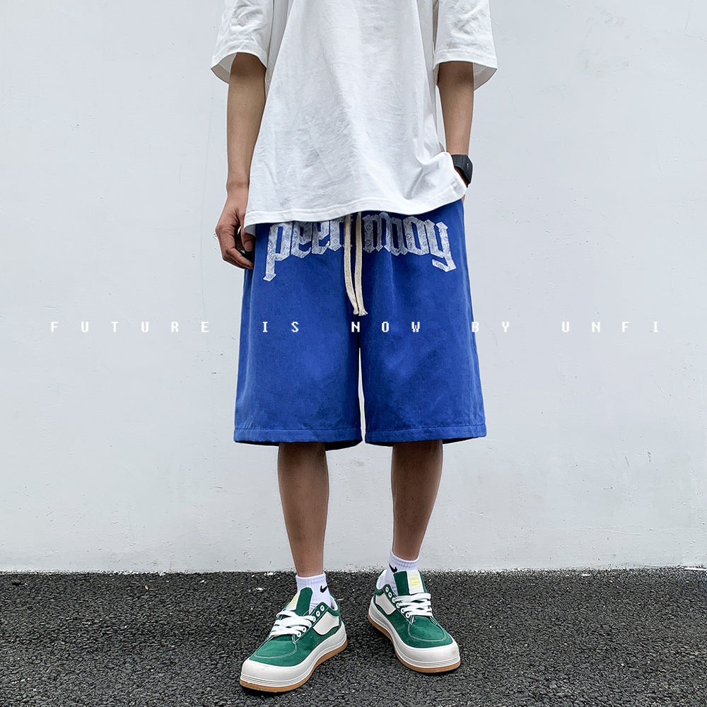 Men Beach Shorts Sports Loose Leisure