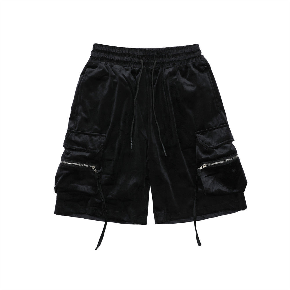 Men Shorts Multi-Pocket Leisure Loose Cargo Sports