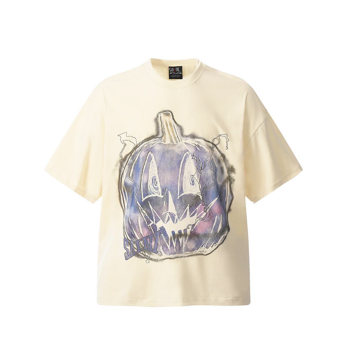 Unisex T-Shirts Saint Michael Christmas Pumpkin Loose T-Shirt