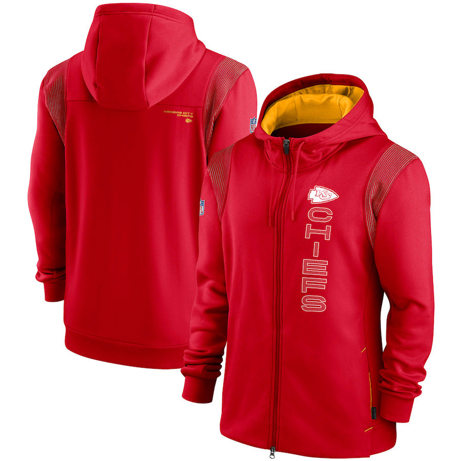 NFL Hoodie NFL Football Jacket Men's Cardigan Zip Hoodie