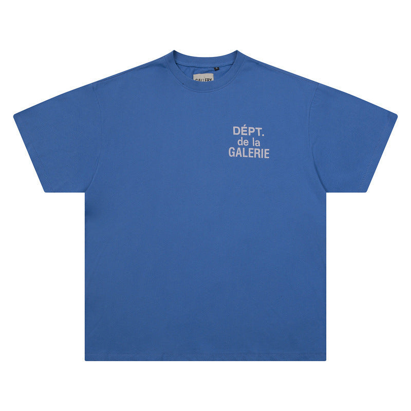 Gallery Dept T-Shirt Alphabet Slogan Short Sleeve T-Shirt