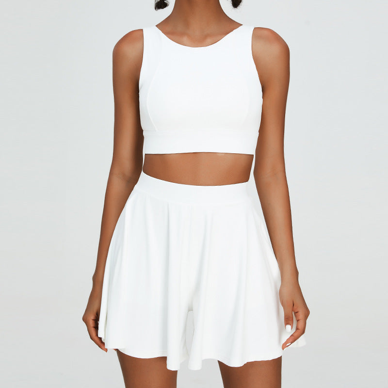 Women Yoga Set Sports Shorts Women's Quick-Drying Culottes