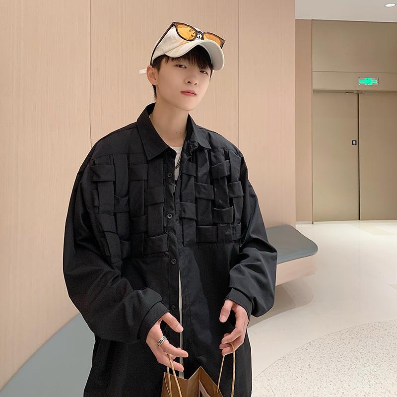 Men Shirts Long Sleeve Summer Loose Versatile Coat