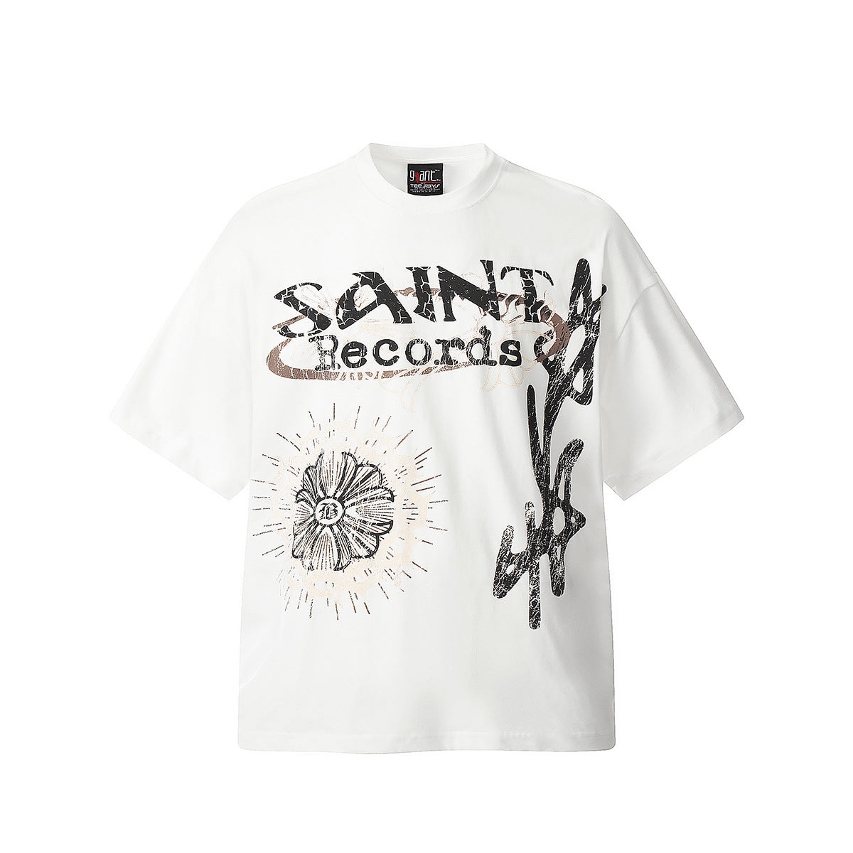 Unisex T-Shirts Saint Michael Vintage Loose T-Shirts