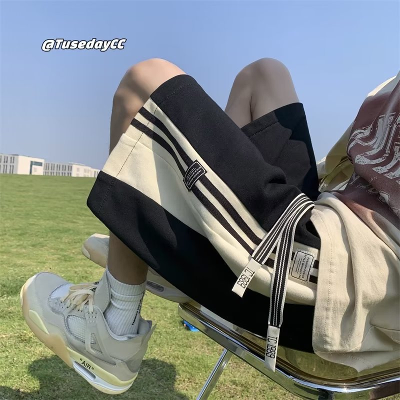 Men Beach Shorts Summer Youth Loose Casual