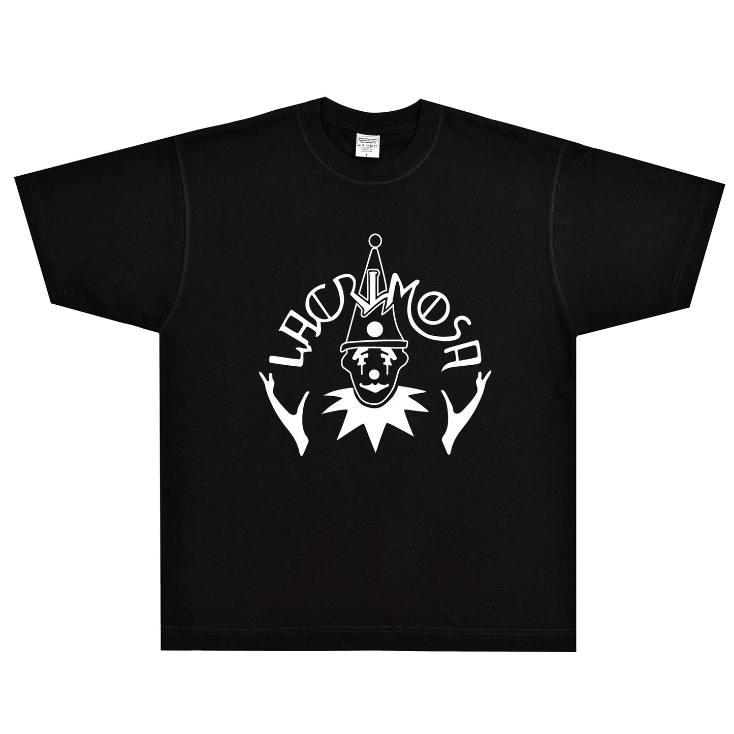 Rock Star T Shirt Lacrimosa Zeitreise T-shirt Rock Band Clown Pattern American Style Loose Short Sleeve