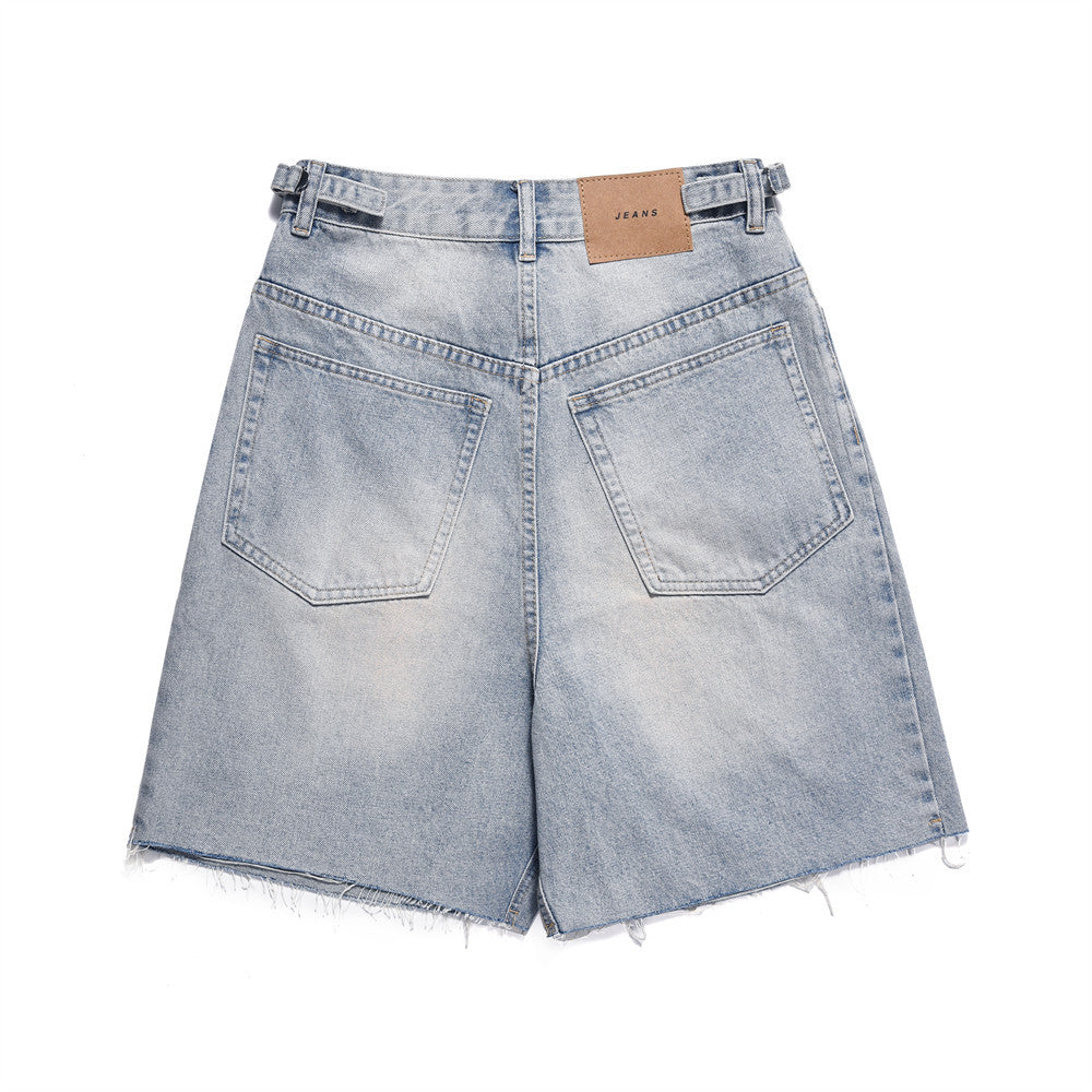 Men Shorts Denim Men's Casual Loose