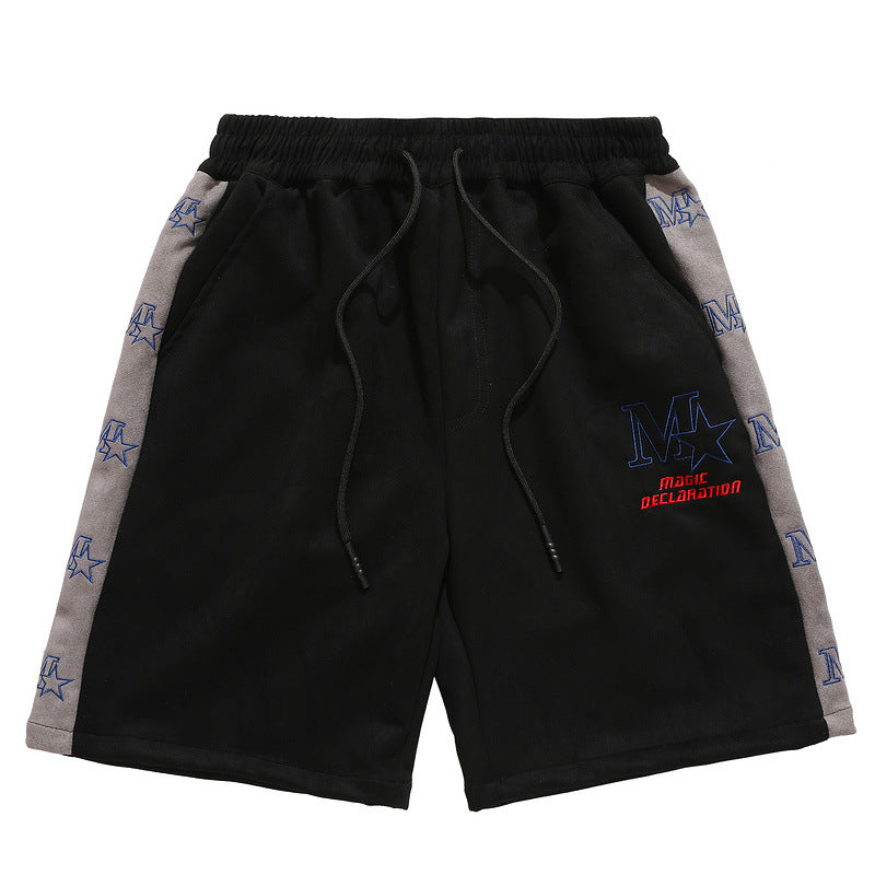 Men Shorts Casual Shorts Loose Wide Leg Sports Shorts