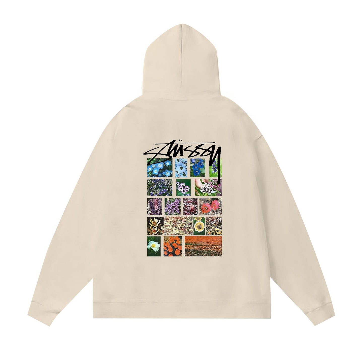 Stussy Hoodie Fall/Winter Fleece Hooded Sweater