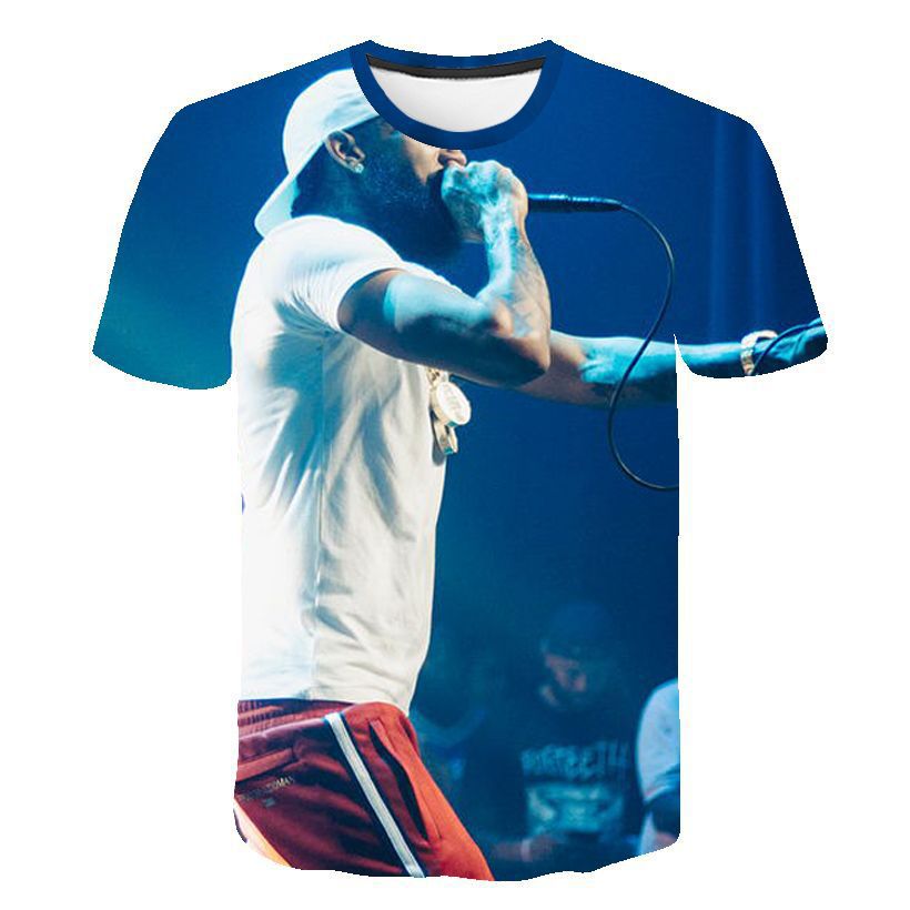 Nipsey Hussle T Shirts Rapper 3D Digital Printing