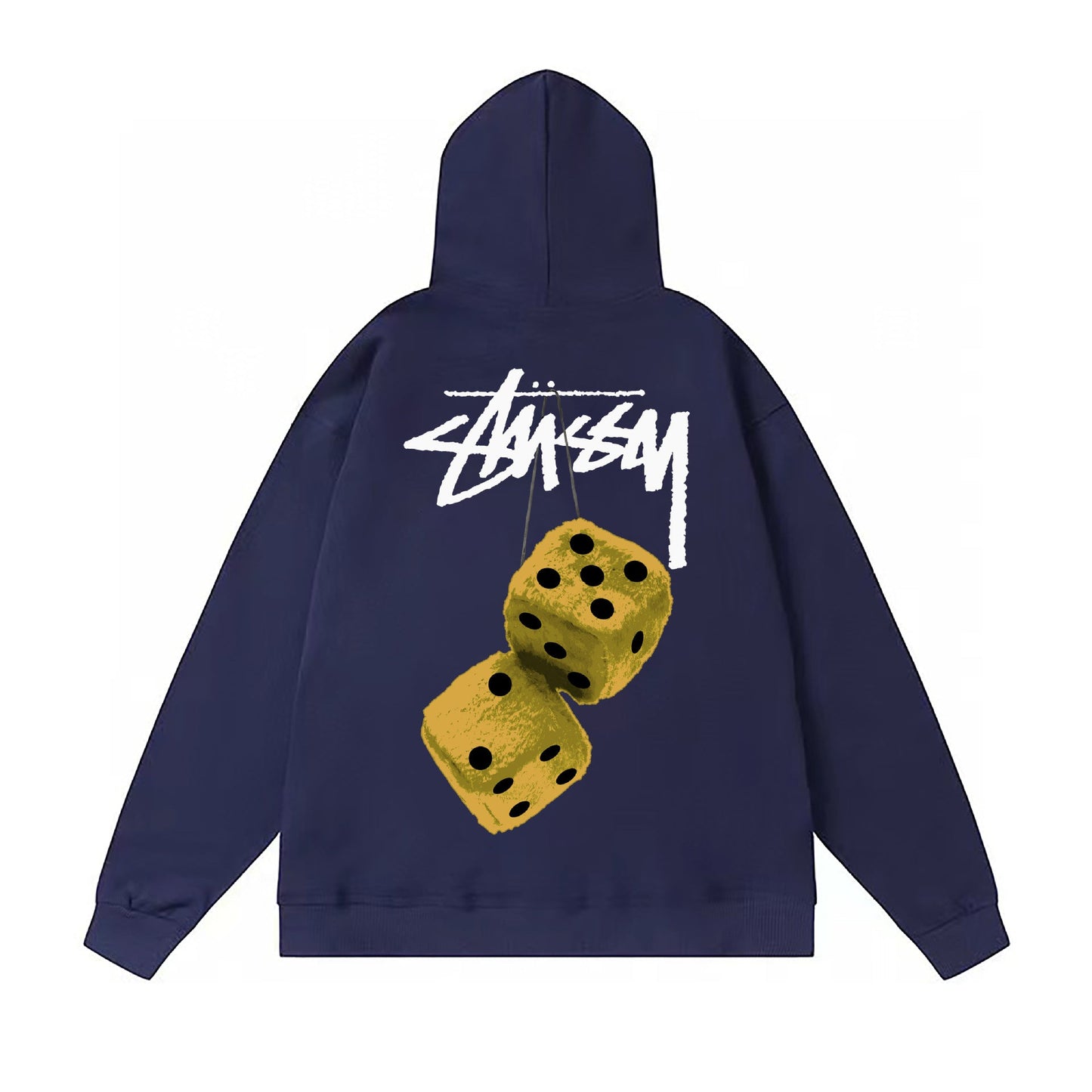 Stussy Hoodie Fall/Winter Fleece Hooded Sweater