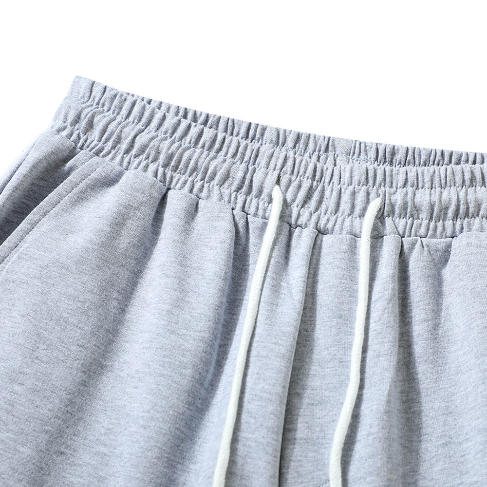 Men Shorts Multi-Pocket Casual Loose Straight Brand Elastic Waist Sports Pirate Shorts