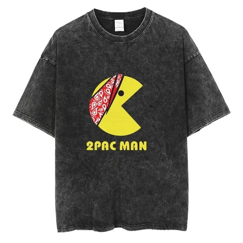 T-shirts Quality Cotton Vintage T shirt Y2K Haraju