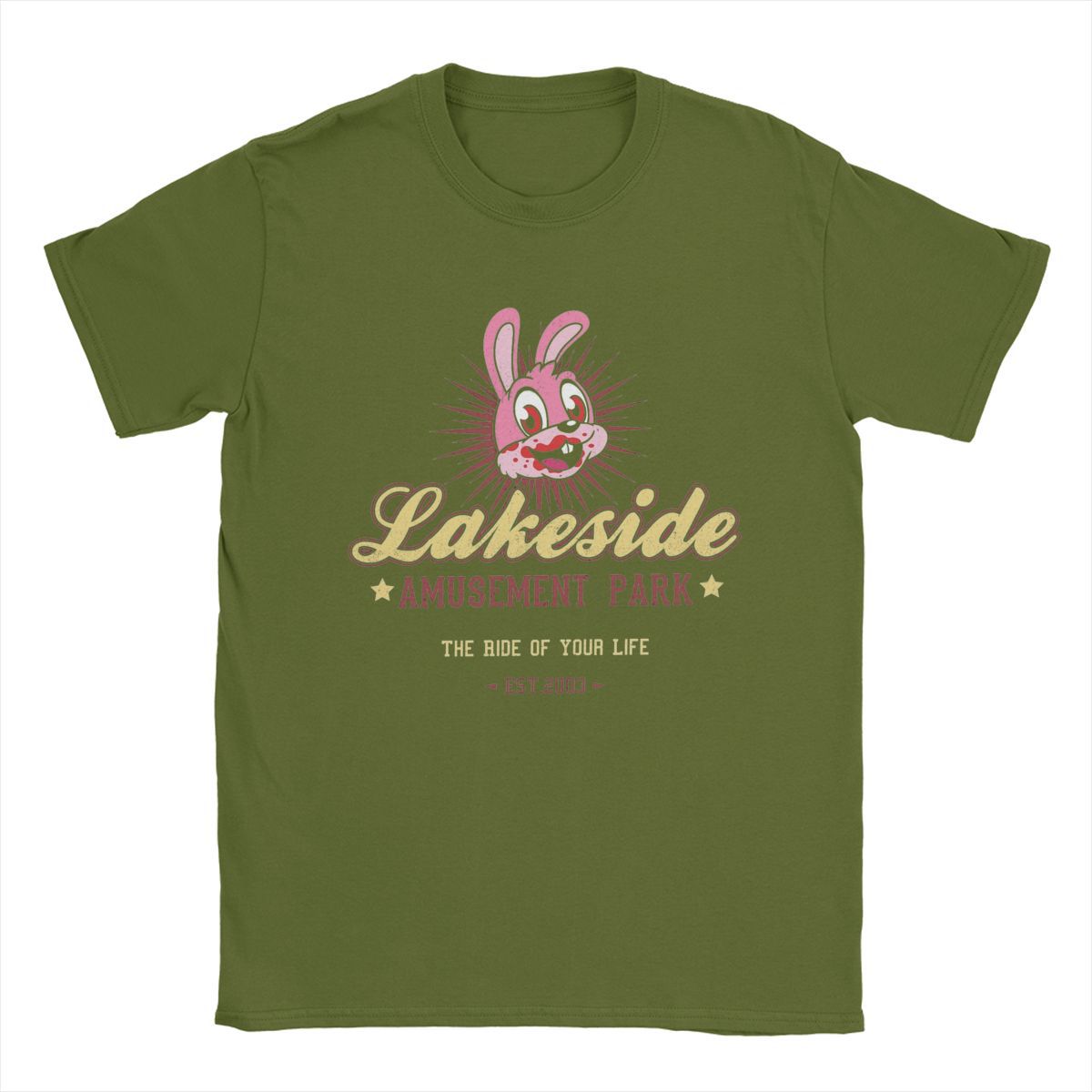 Men's Lakeside Park Silent Hill T Shirt Cotton Clothing Nove