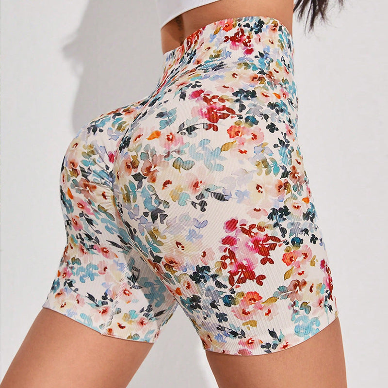 Women Yoga Sports Shorts Quick-Drying Slim Fit Sports Shorts