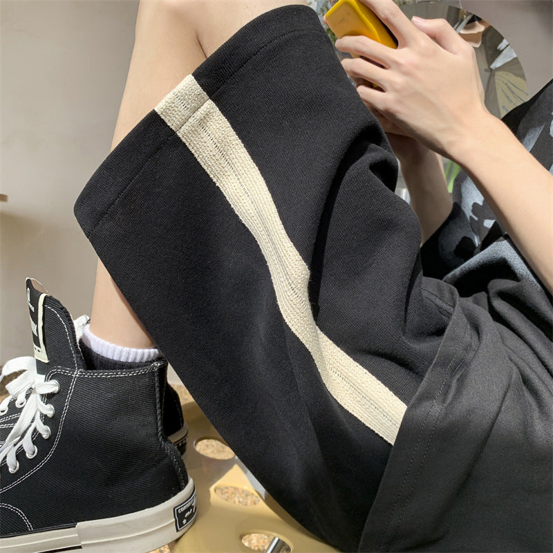 Men Beach Shorts Sports Basketball Summer Casual Loose