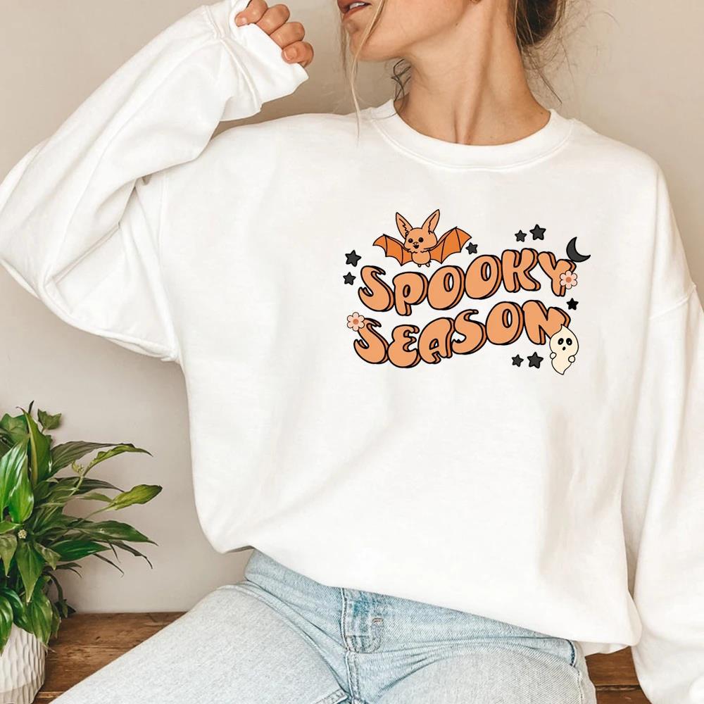 Spooky Season Sweatshirt Spooky Season Halloween Hoodie Cute