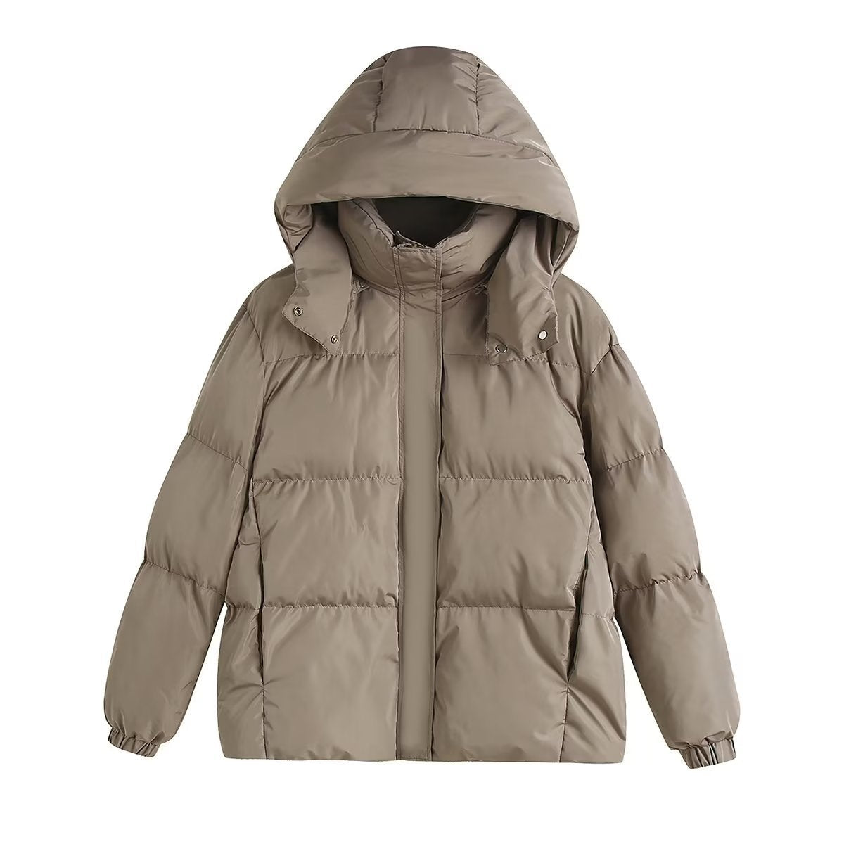 Women Cotton Coat Casual Removable Padded Jacket
