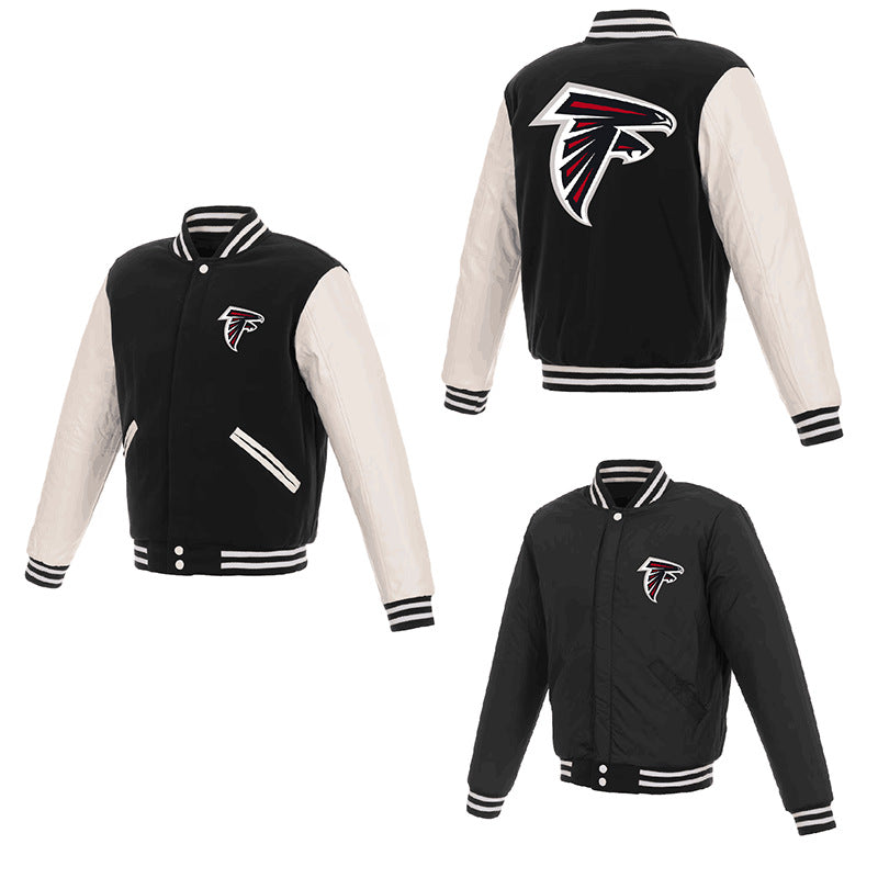 MLB Hoodie Men's Jacket Double-sided Baseball Uniform
