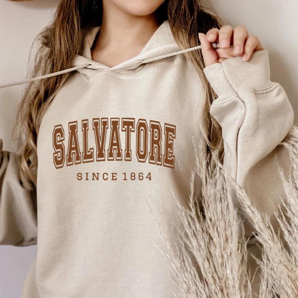 Salvatore Since 1864 Hoodie Mystic Falls Hoodie Vampire Diar
