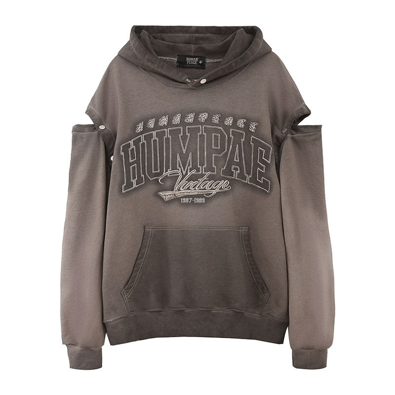 Men Hoodie Retro Couple Hooded Sweater