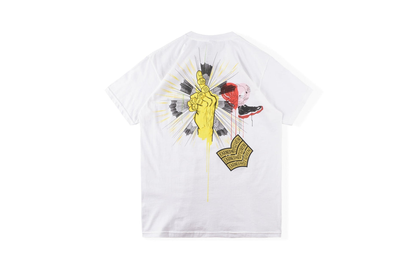 Cpfm T Shirt Portrait Printed Men's and Women's Short-Sleeved T-shirt