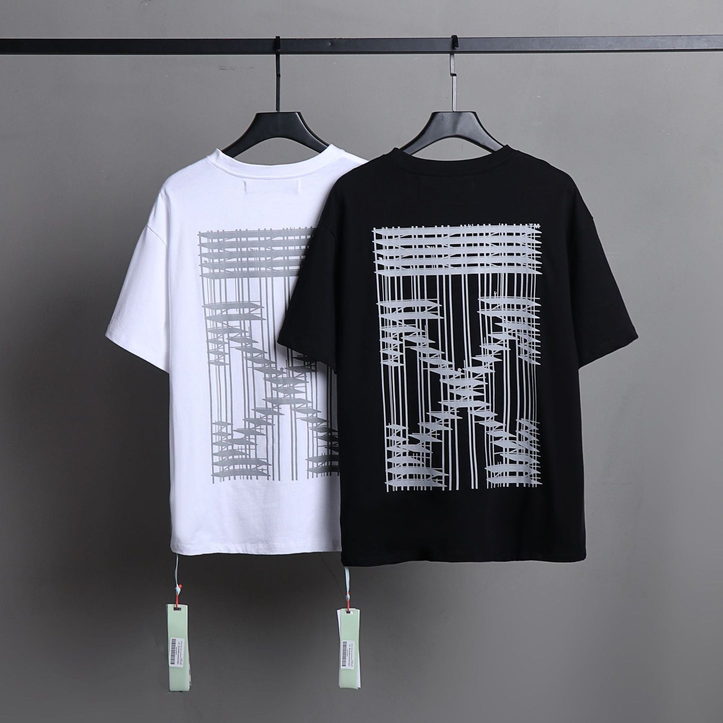 Ow T Shirts Tassel Reflective Arrow for Men and Women