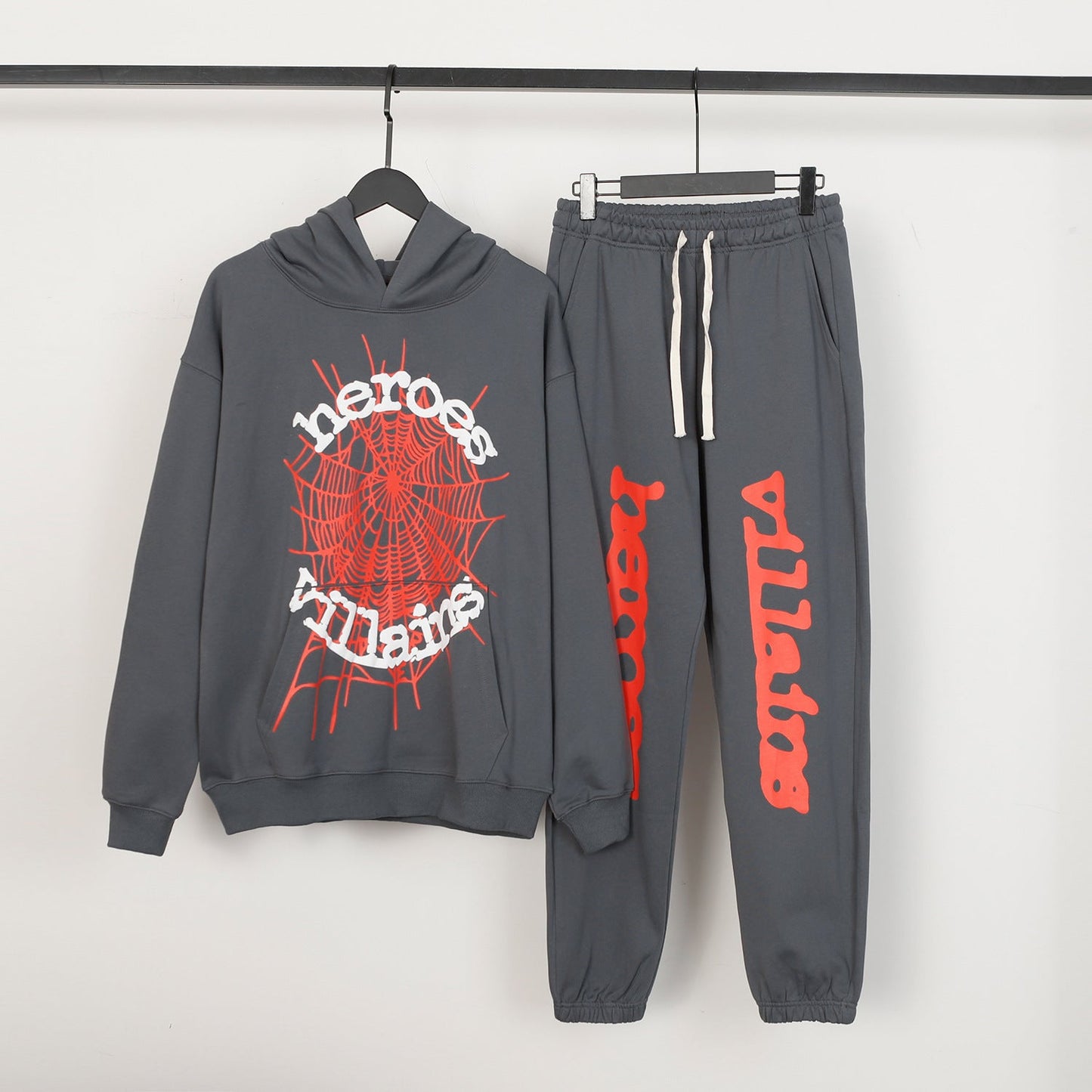 Sp5der Hoodie & Sweatpants 2 Piece Set