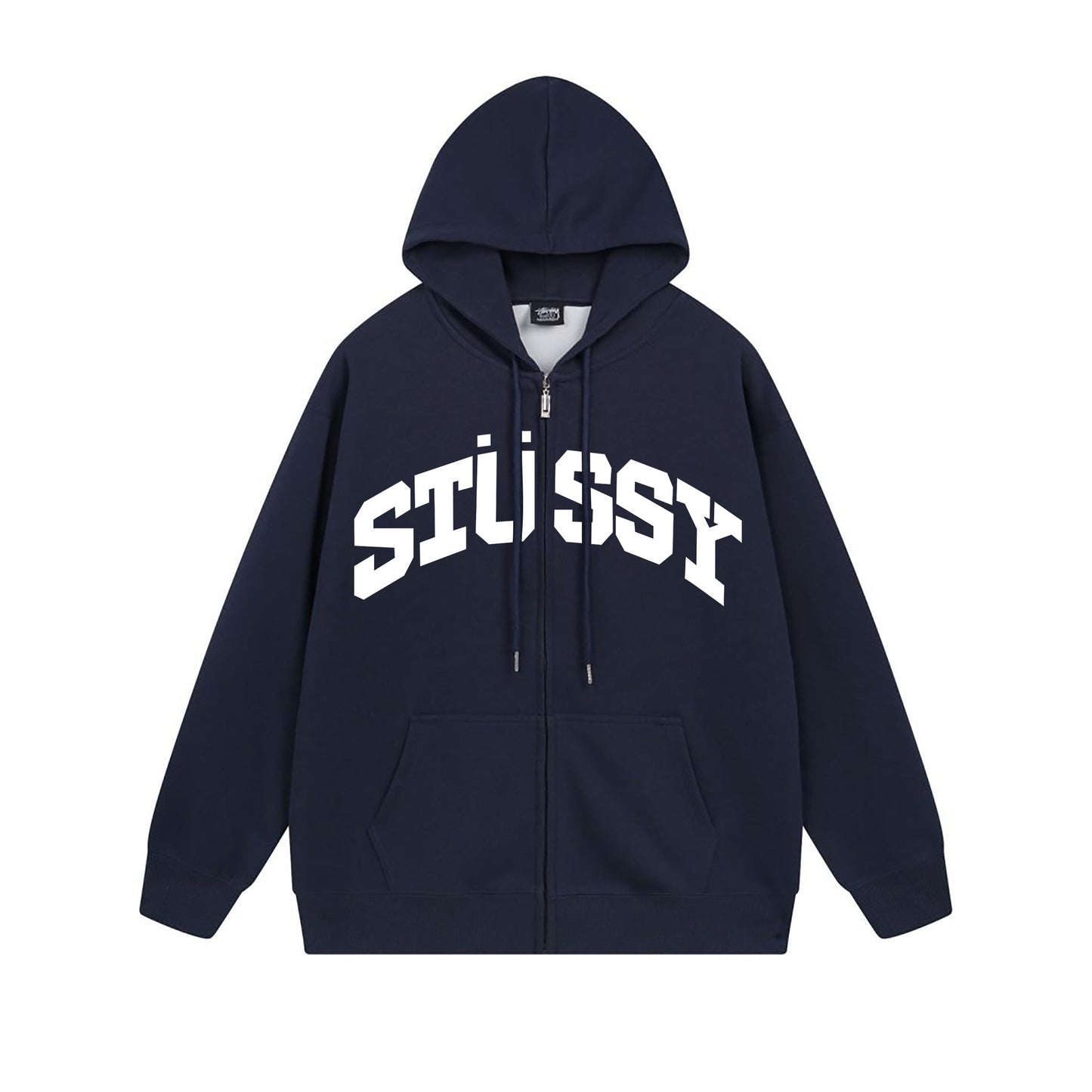 Stussy Hoodie Zip Cardigan Hooded Sweater