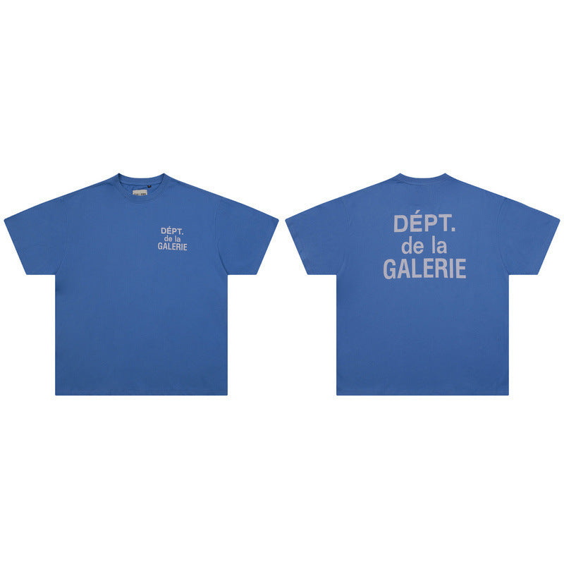 Gallery Dept T-Shirt Alphabet Slogan Short Sleeve T-Shirt