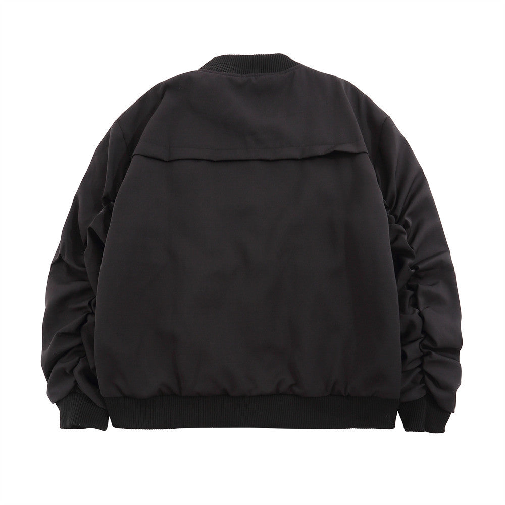Men Jacket Coat Jacket Men's Autumn and Winter Loose Boxer Brooch Coat
