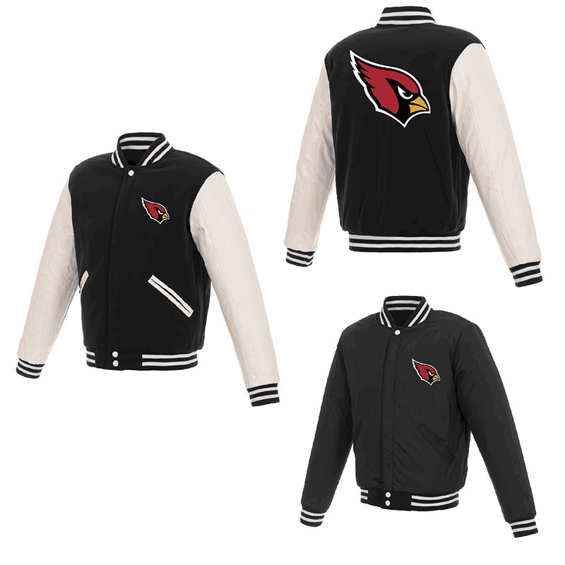 MLB Hoodie Men's Jacket Double-sided Baseball Uniform