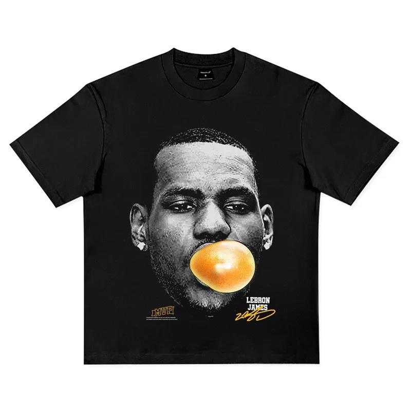 Star T-shirt James 3-ball Curry Booker Morant Oubre American