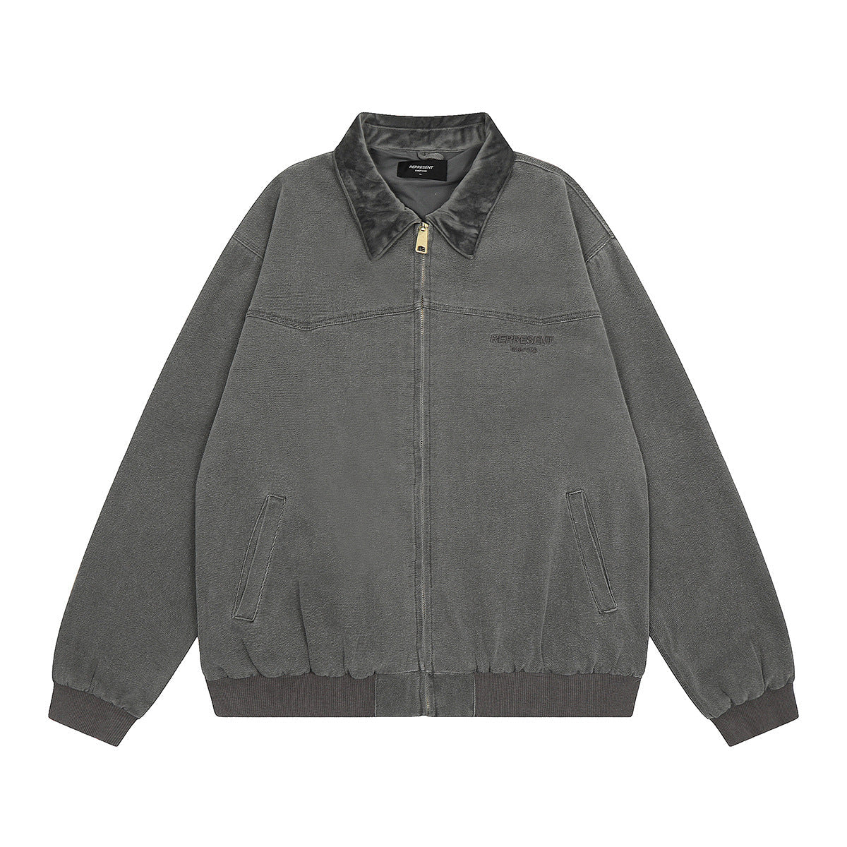 Unisex Denim Jacket REPRESENT Deerskin Vintage Jacket