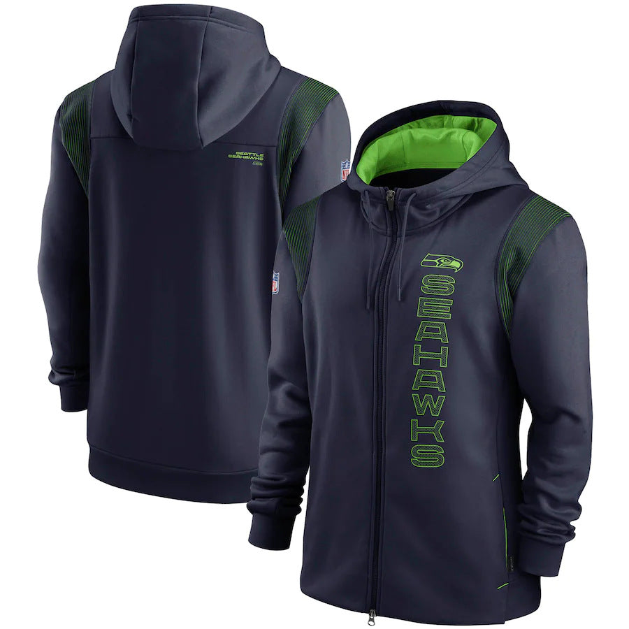 NFL Hoodie NFL Football Jacket Men's Cardigan Zip Hoodie
