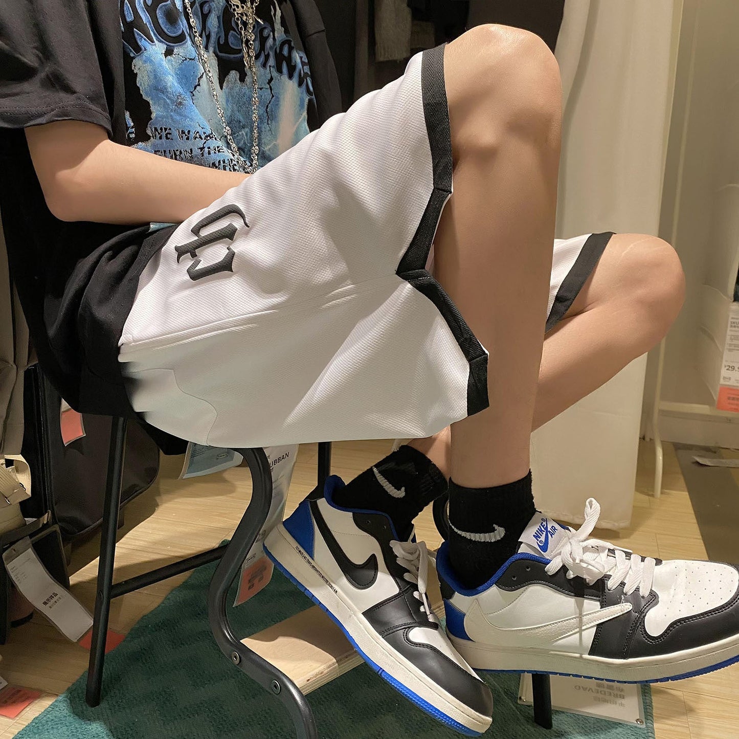 Men Beach Shorts Summer Oversize Sports