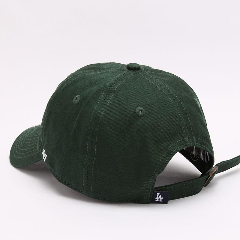 Dodgers and Yankees Baseball Cap 47brand Baseball Cap Female Summer NY Embroidered Dark Green